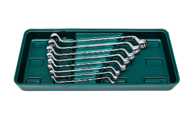 Набор инструмента ROSSVIK (ключи гнуто-накидные), ложемент, 8 предметов LST009