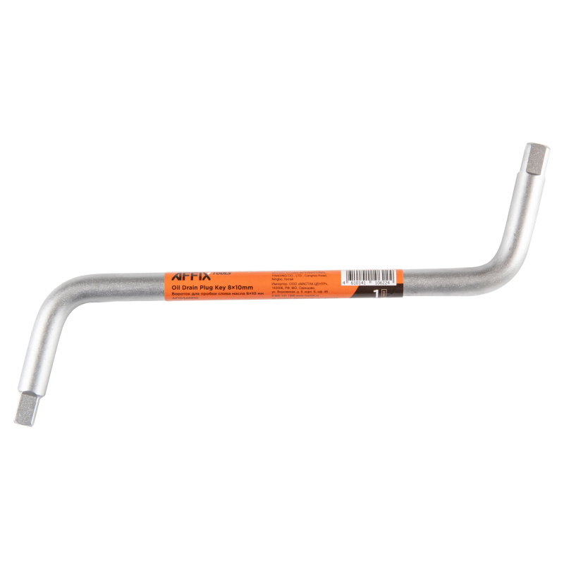 ВОРОТОК ДЛЯ ПРОБКИ СЛИВА МАСЛА, 8Х10 ММ, ИЗОГНУТЫЙ AFFIX AF10348810