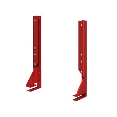 Комплект стоек  для крепления одной перфорированной панели к столешнице-синий 01.A3/S-5015