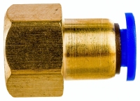 Фитинг Pegas SPC08-02 металлический 6м, резьба внутр 1/4 5203