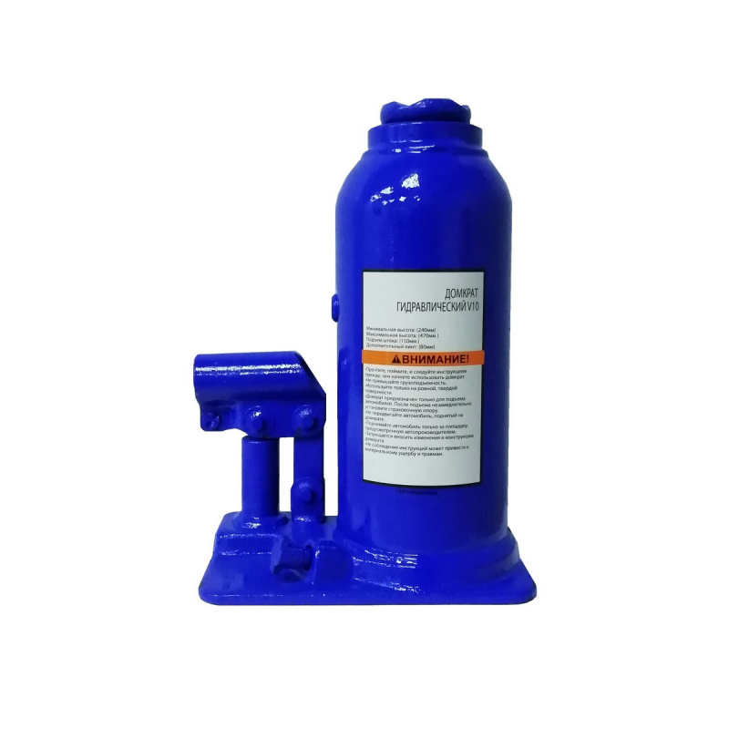 Домкрат бутылочный V10, г/п10,0т (Новый)