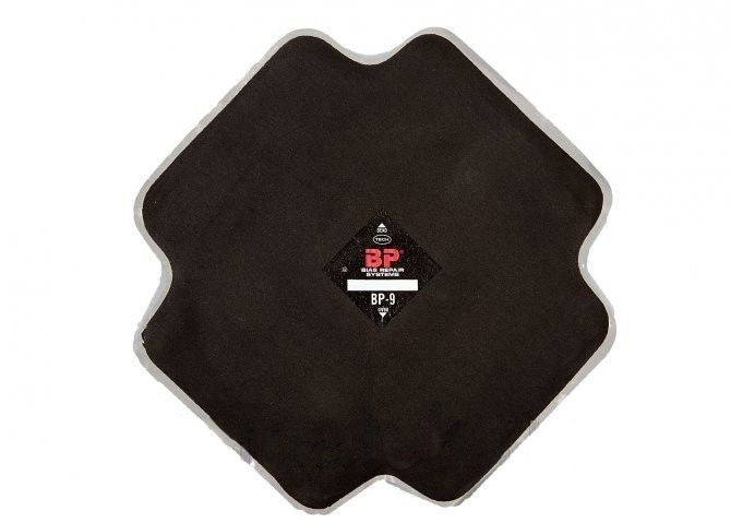 Заплата диаг. 380х380 Tech ВР-9 609BK