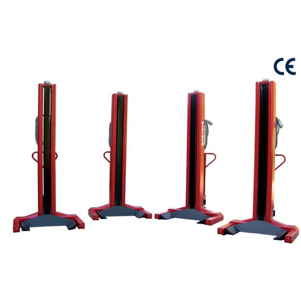 Колонны подкатные  электромеханические  г/п 68 т. (8 х 8,5 т) Werther LTW85 8C+8