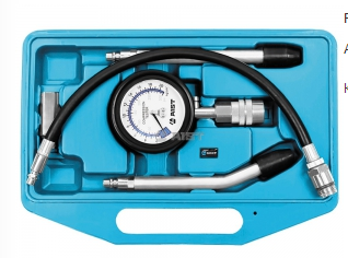 Компрессометр (бенз.) в наборе, (21кг/см2, М14, М18), в пласт. кейсе
