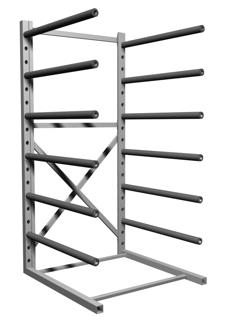 Стойка под бамперы (6 уровней)  06.502/F-9007
