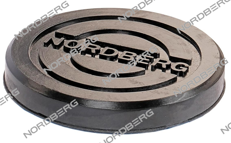 Резиновая насадка с логотипом для домкрата N3203,N32030, N32032,N32033,N32035,N32038 NORDBERG PAD3