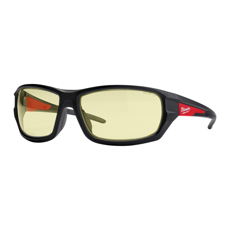Очки PERFORMANCE (Перфоманс) с покрытием AS/AF (желтые) PERFORMANCE SAFETY GLASSES YELLOW - 1PC MILW