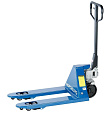 Тележка складская гидравлическая короткая 2,5 т, усиленная, с ПУ колесами NORDBERG N3901S-25